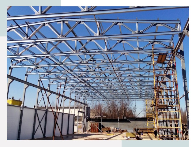 Строительство цехов в Арзамас от 652 руб. под ключ