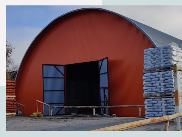 Полукруглые ангары по цене от 652 руб. в Арзамас