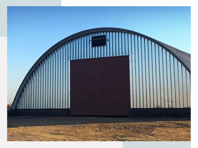 Арочные ангары в Арзамасе