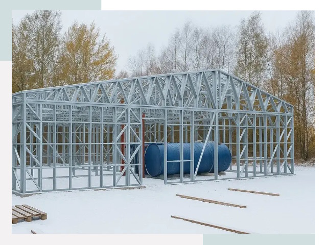 Металлические ангары в Арзамасе