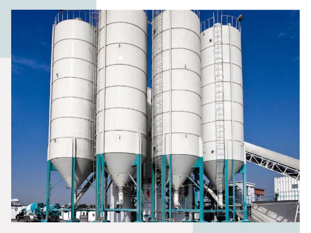 Строительство цементных силосов в Арзамасе