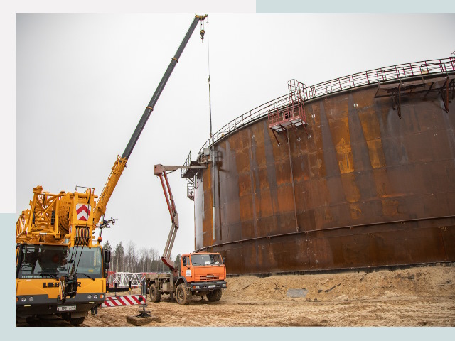 Монтаж резервуаров в Арзамасе от 652 руб. за м³