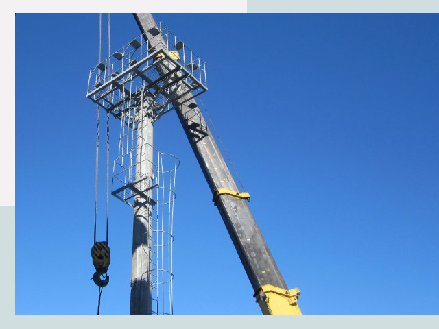 Монтаж осветительных мачт в Арзамас от 652 руб.