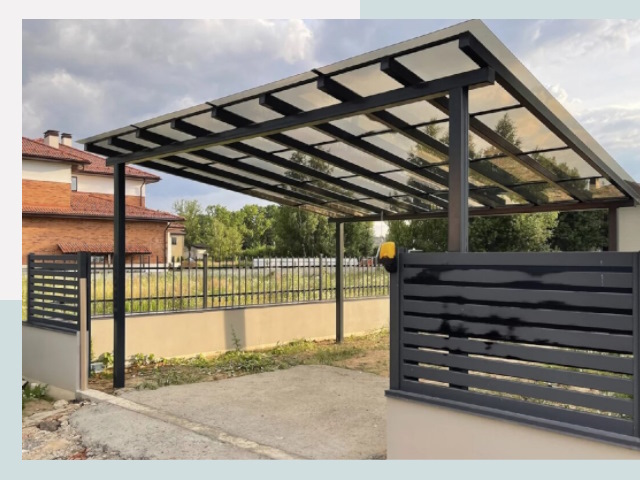 Металлические навесы в Арзамас от 652 руб. за м²