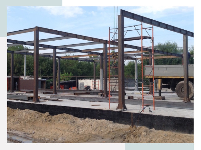 Фундамент для ангаров в Арзамасе