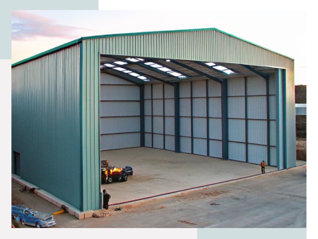 Строительство ангаров в Арзамасе