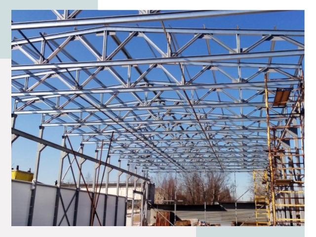 Металлокаркасы для складов в Арзамасе